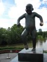Statua Bambino Capriccioso di Oslo