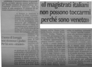 Articolo il mattino di Padova del 6 ottobre 2009